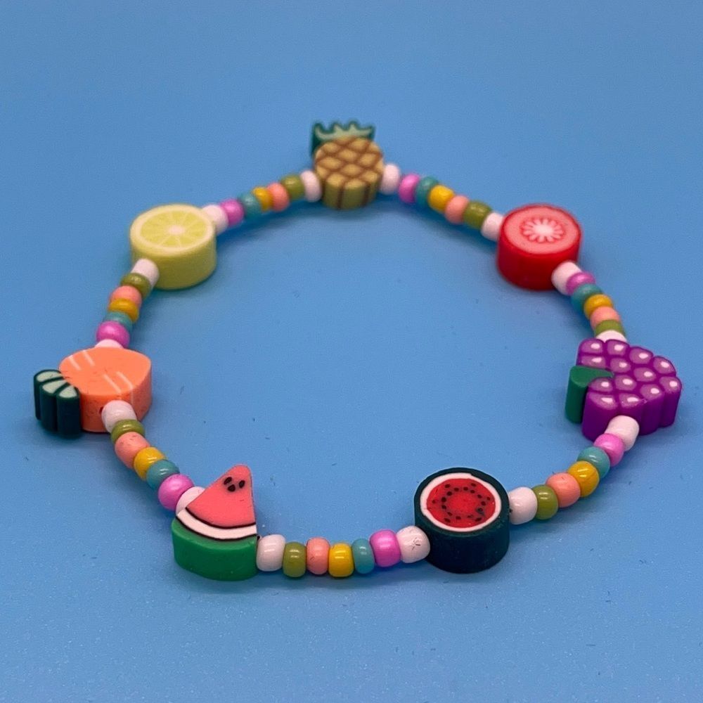 Y2K Bracelets “Fruits” Stretchy Beaded Bracelet